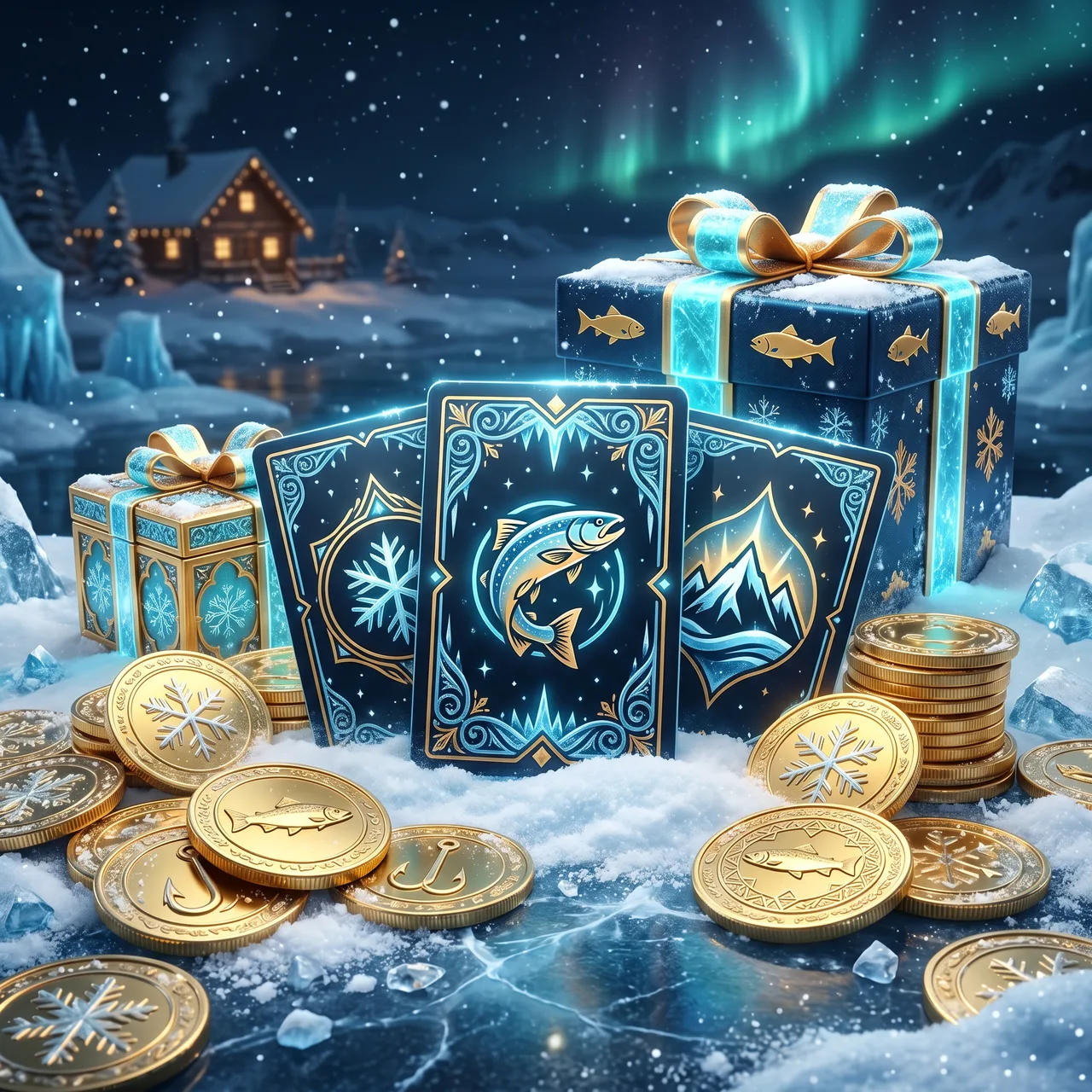 Códigos promocionais de bônus para Ice Fishing
